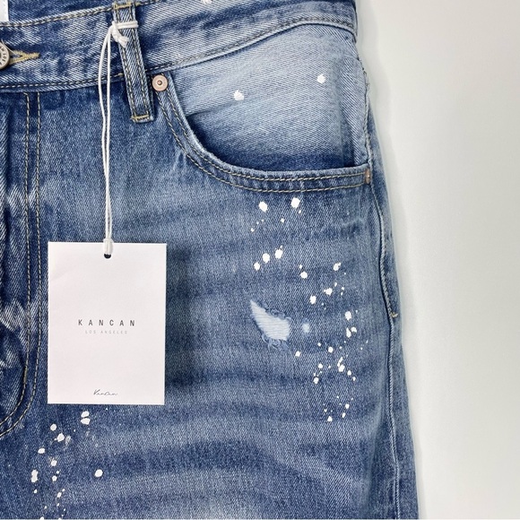 KanCan High Rise Slim Straight Jeans, 15/31 - Picture 6 of 12